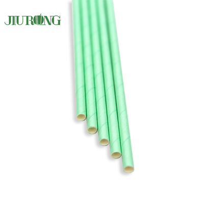 SGS Eco Friendly Biodegradable Paper Straw Recycle Untuk Restoran