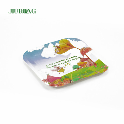 Lapisan UV Pelat Kertas Biodegradable Food Grade Laminasi Matt yang Dapat Didaur Ulang