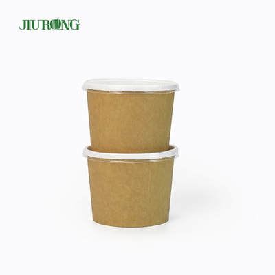 Food Grade Biodegradable Paper Bowl Dapat Didaur Ulang 30 Oz Ice Cream Paper Cup